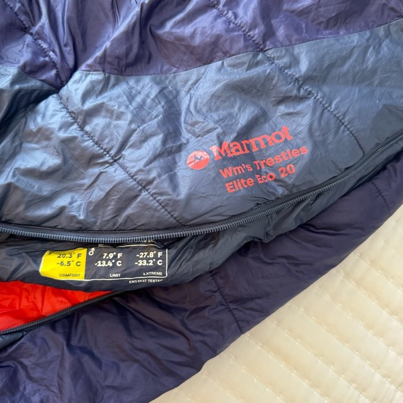 Marmot Trestles Elite Eco 20 Sleeping Bag - Women's Long - Picture 9 of 11